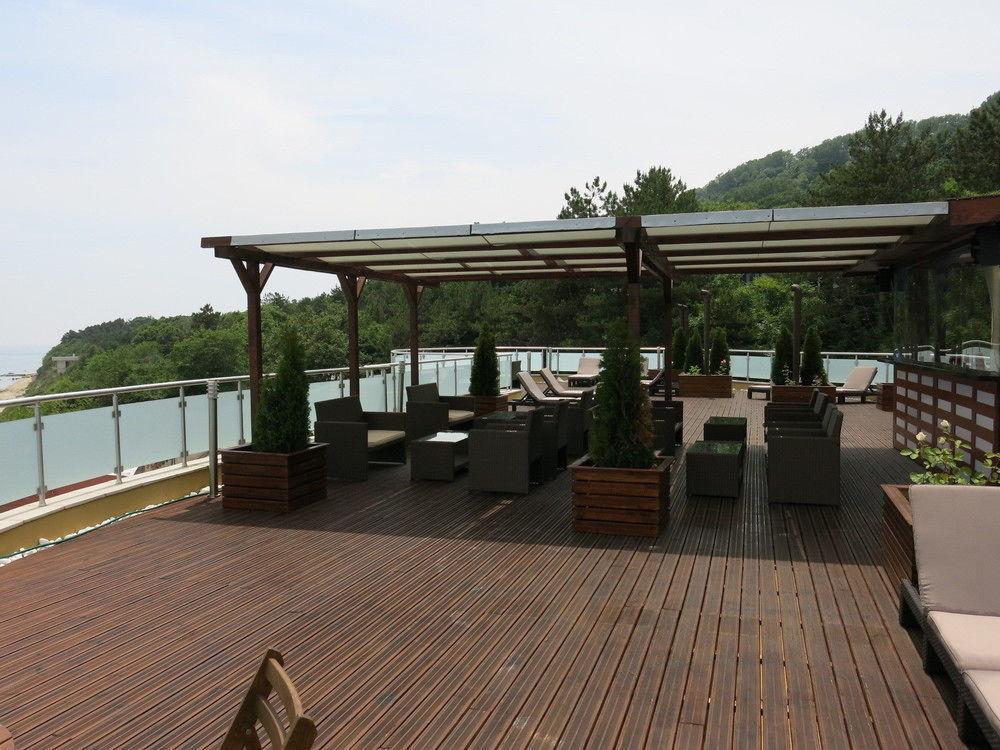 Albizia Beach Hotel Warna Exterior foto