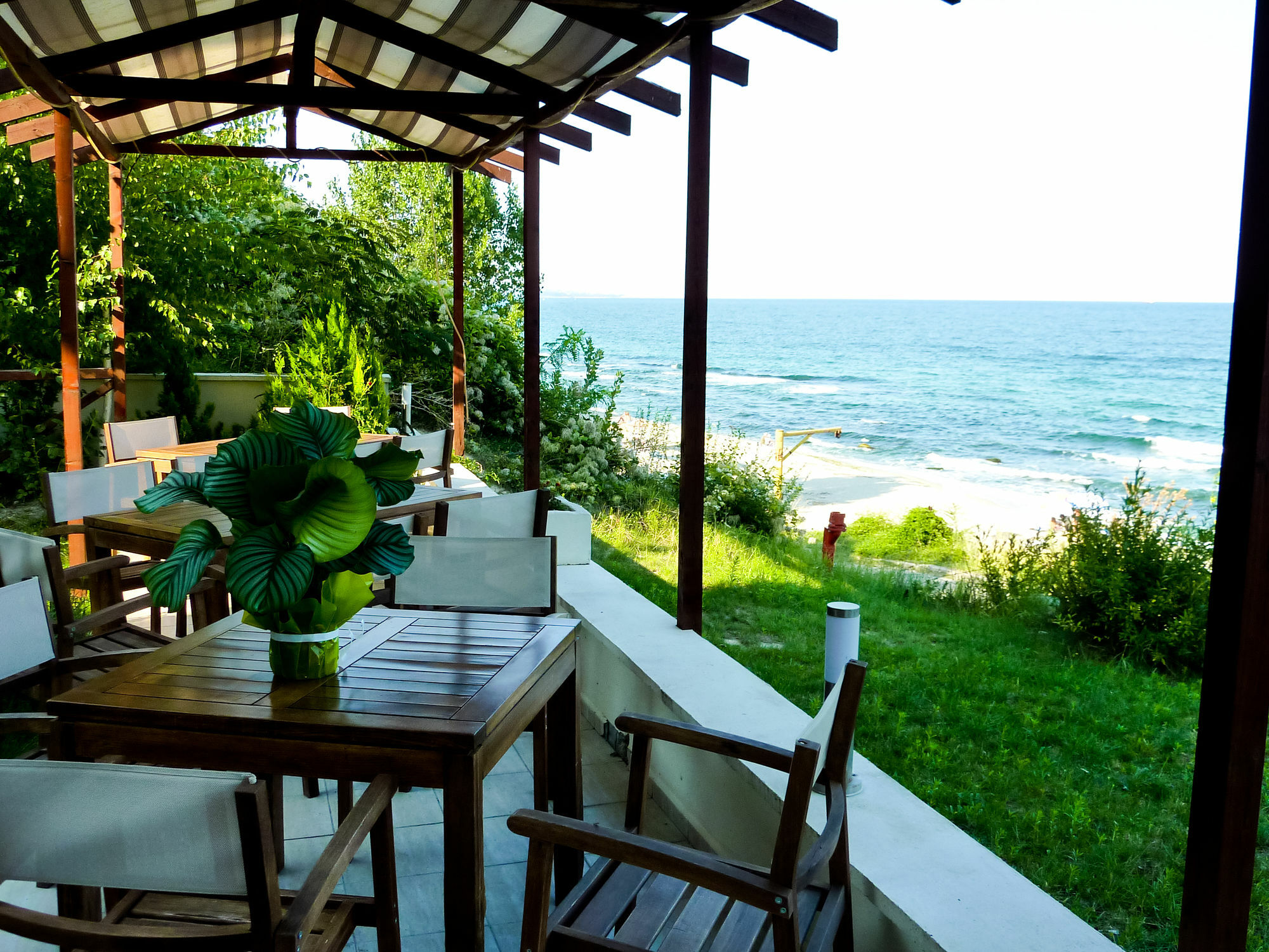 Albizia Beach Hotel Warna Exterior foto